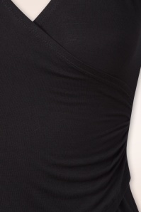 Topvintage Boutique Collection - Darla top in zwart 2
