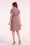 LaLamour - Monique Vintage Flower Kleid in Koralle. 3