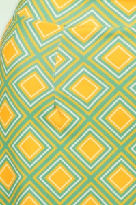 Vintage Chic for Topvintage - Bobby Geometric Retro Rock in Gelb. 2