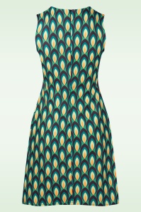 Vintage Chic for Topvintage - Sammi Retro A-line Dress in Multi 3