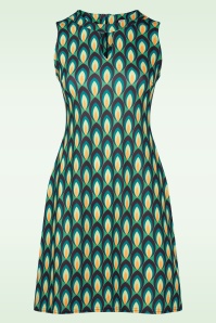 Vintage Chic for Topvintage - Sammi Retro A-line Dress in Multi