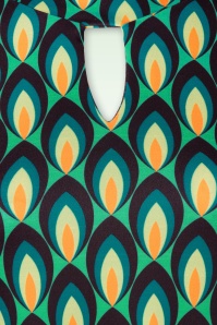 Vintage Chic for Topvintage - Sammi Retro A-line Dress in Multi 2