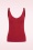 Zilch - Sadie Singlet Top in Rubinrot