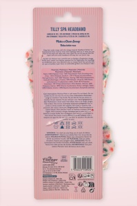 The Vintage Cosmetic Company - Tulip Make-Up haarband in roze 3