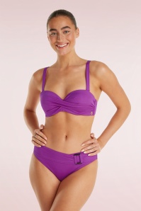 TC Beach - Twisted bikini top in wilde bes 4