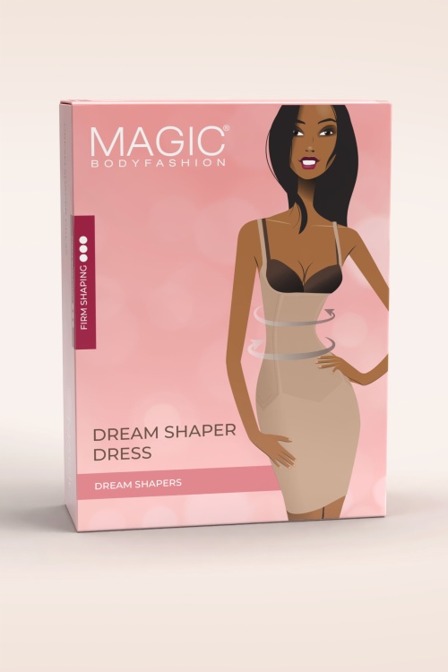 MAGIC Bodyfashion - Dream Shaper jurk in cappuccino 3