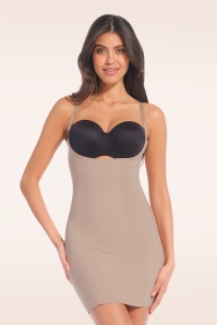 MAGIC Bodyfashion - Dream Shaper jurk in cappuccino