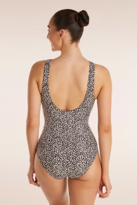 TC Beach - Badpak met V-hals in Wild Dot 2