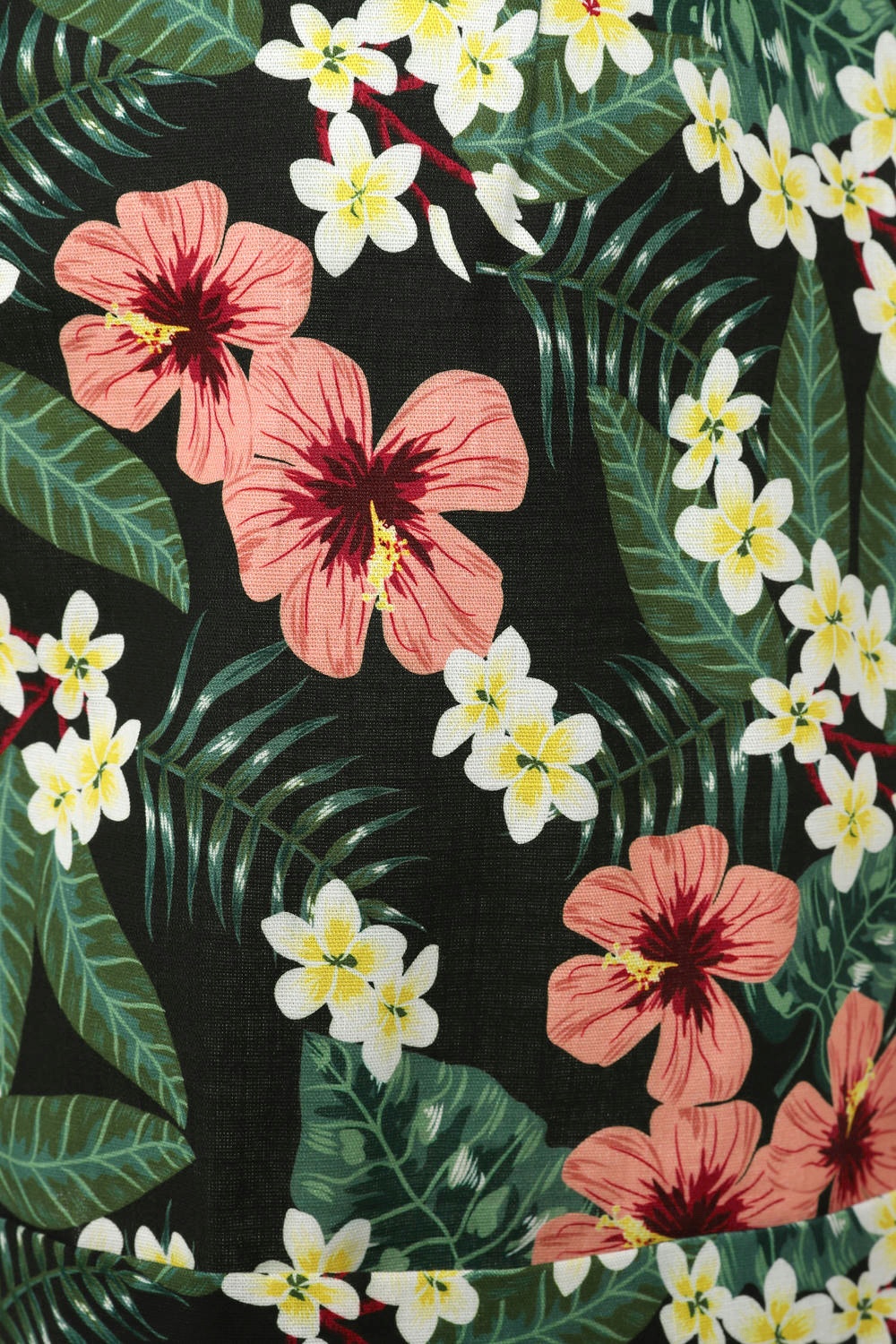 Banned Retro - Maya Tropical Tiare shorts in groen 2