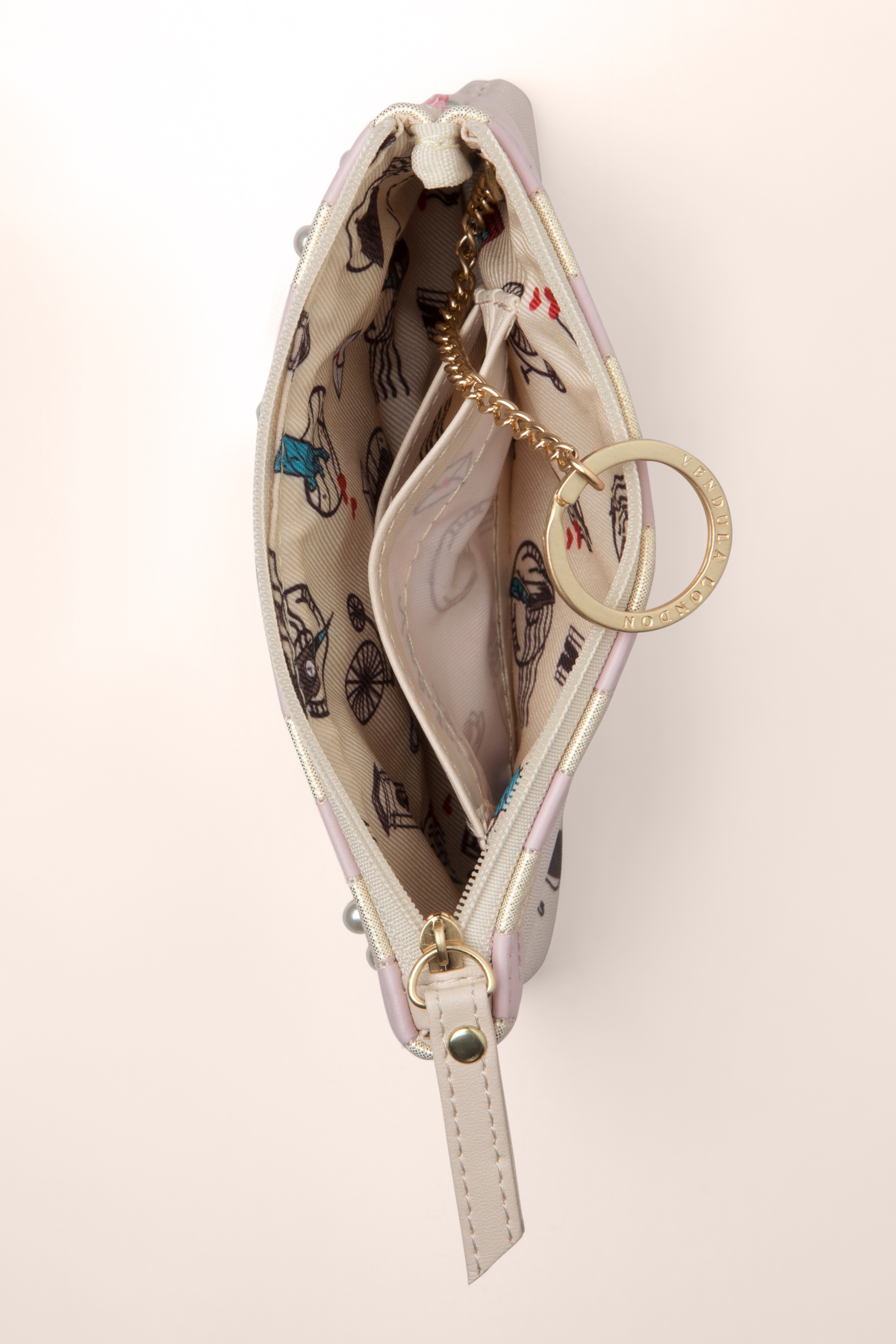 Vendula - The Wedding Shop Zipper Coin Purse in Champagne 2