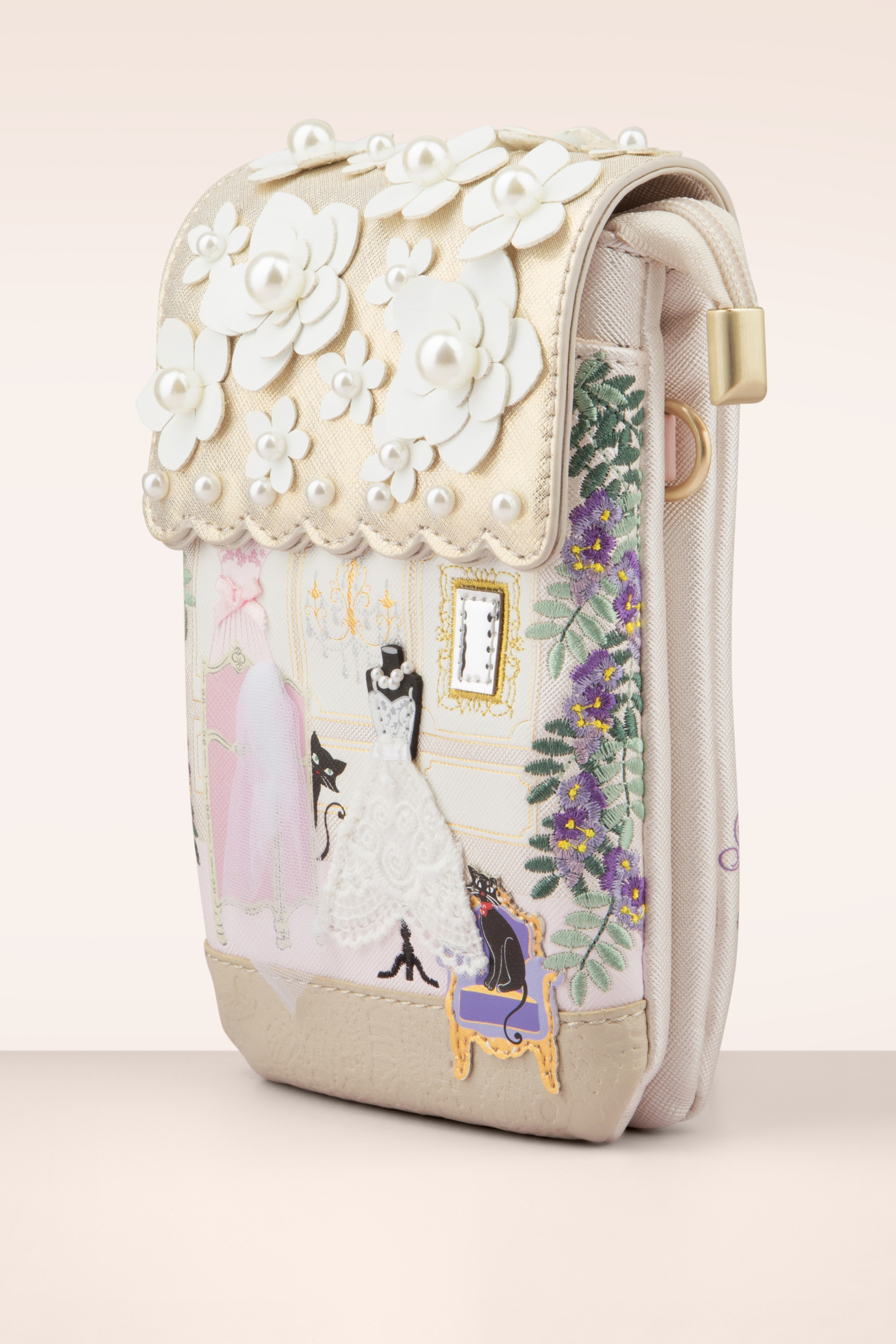 Vendula - The Wedding Shop Phone Pouch in Champagne 4
