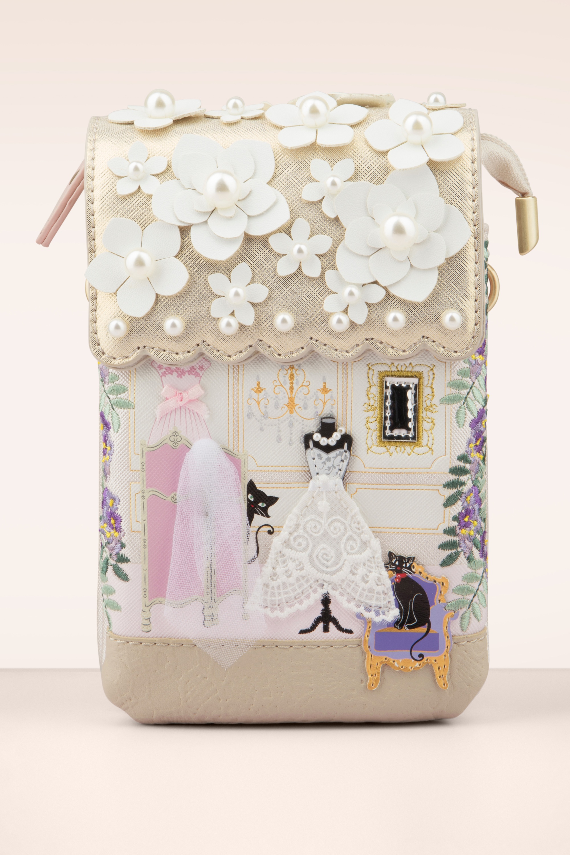 Vendula - The Wedding Shop Phone Pouch in Champagne