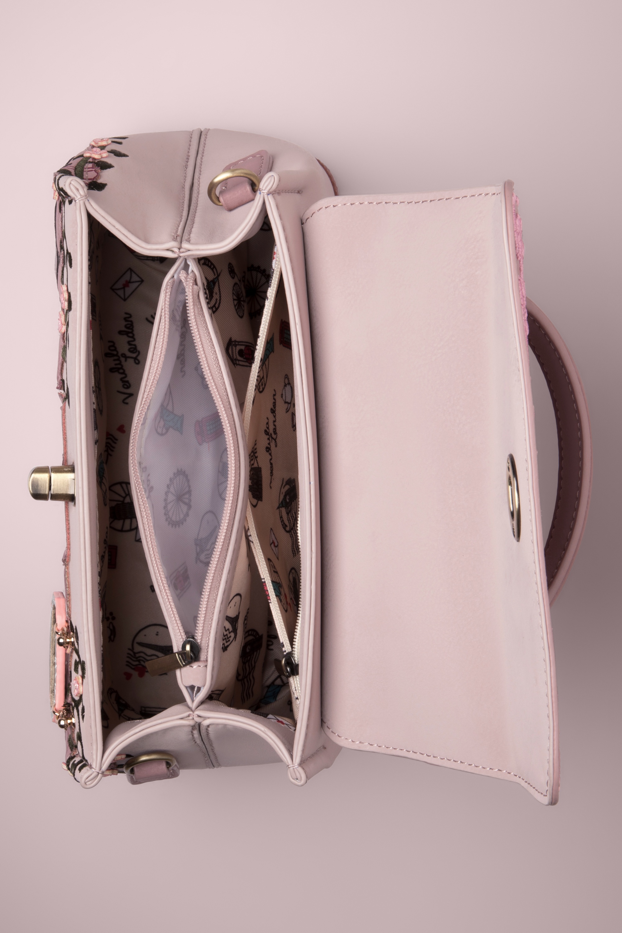 Vendula - Vendula's Perfumery Mini Grace tas in poederroze 4