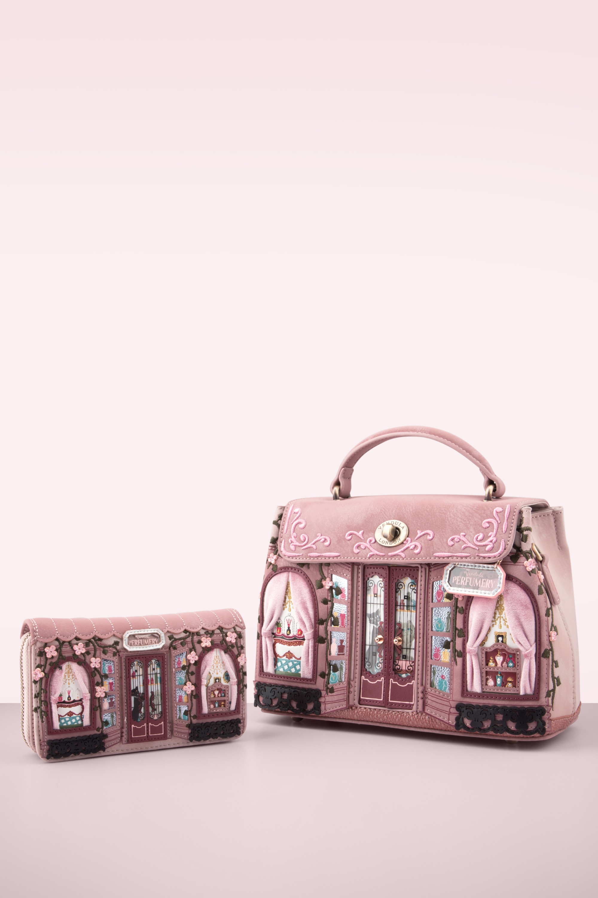 Vendula - Vendula's Perfumery Mini Grace tas in poederroze 6