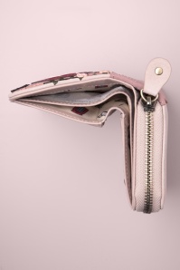 Vendula - Vendula Perfumery Medium Ziparound Wallet in Blush 5