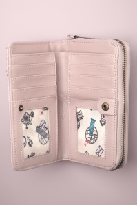 Vendula - Vendula Perfumery Medium Ziparound Wallet in Blush 4