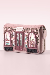 Vendula - Vendula Perfumery Medium Ziparound Wallet in Blush 3