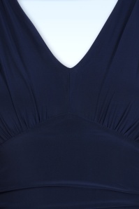 Vintage Chic for Topvintage - Sarah Slinky Swing Dress in Navy 2