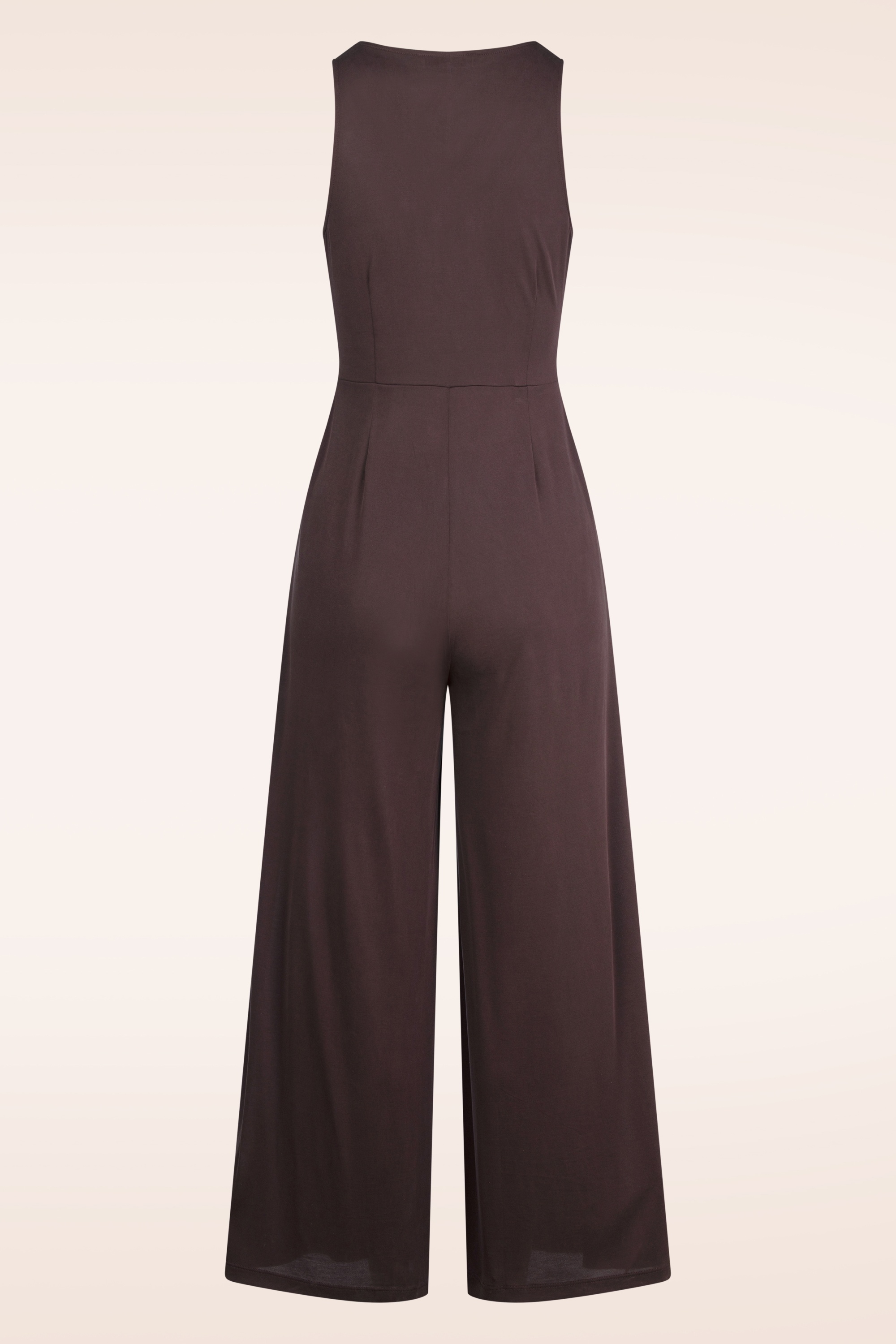 Surkana - Lena Stretch jumpsuit in bruin 3