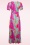 K-Design - Marlene Funky maxi jurk in multi 4