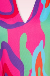 K-Design - Marlene Funky maxi jurk in multi 3