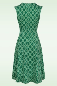 Blutsgeschwister - Shalala Tralala Kleid in Happy Summer Vibes Green 2