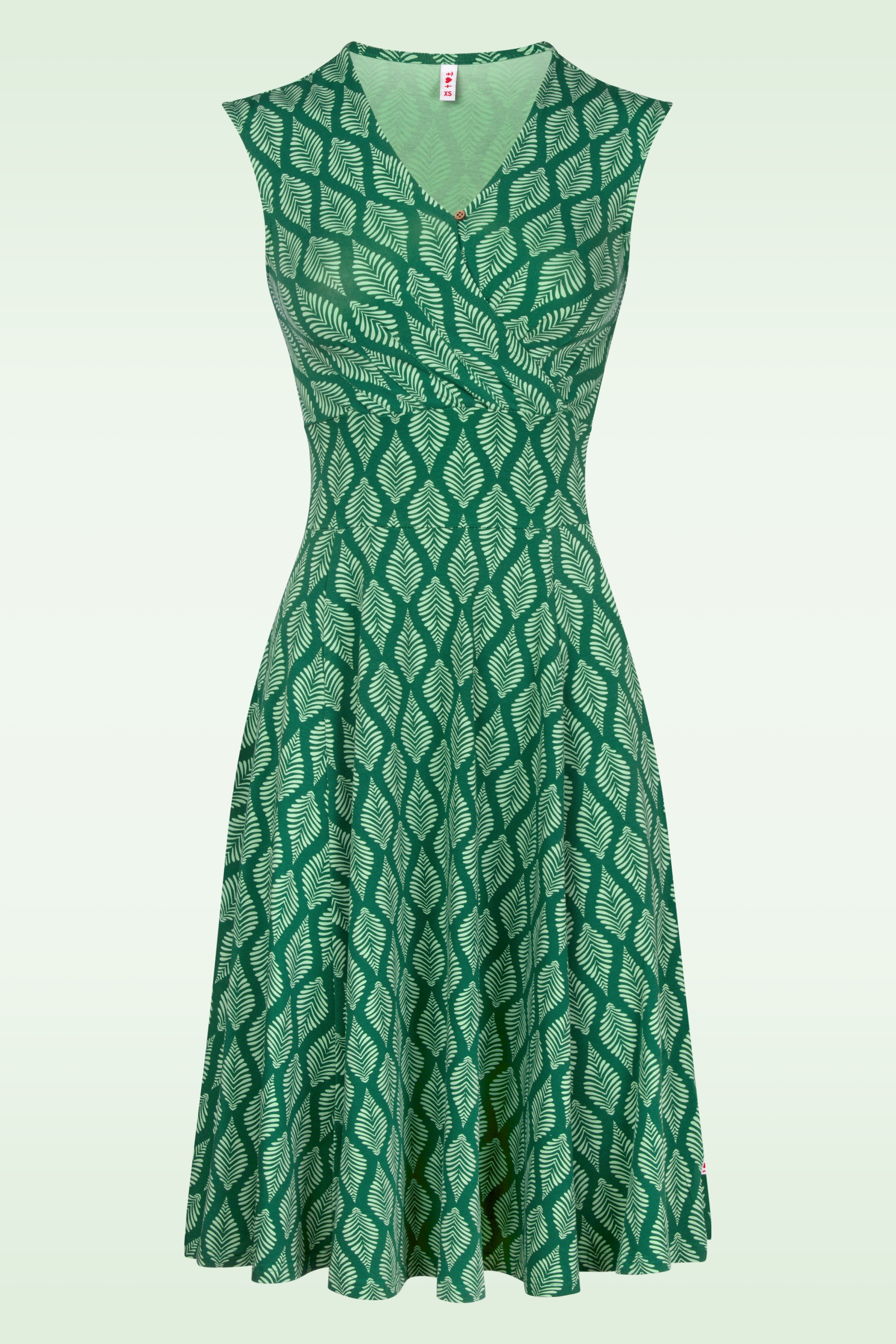 Blutsgeschwister - Shalala Tralala Kleid in Happy Summer Vibes Green