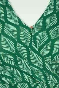 Blutsgeschwister - Shalala Tralala Kleid in Happy Summer Vibes Green 3