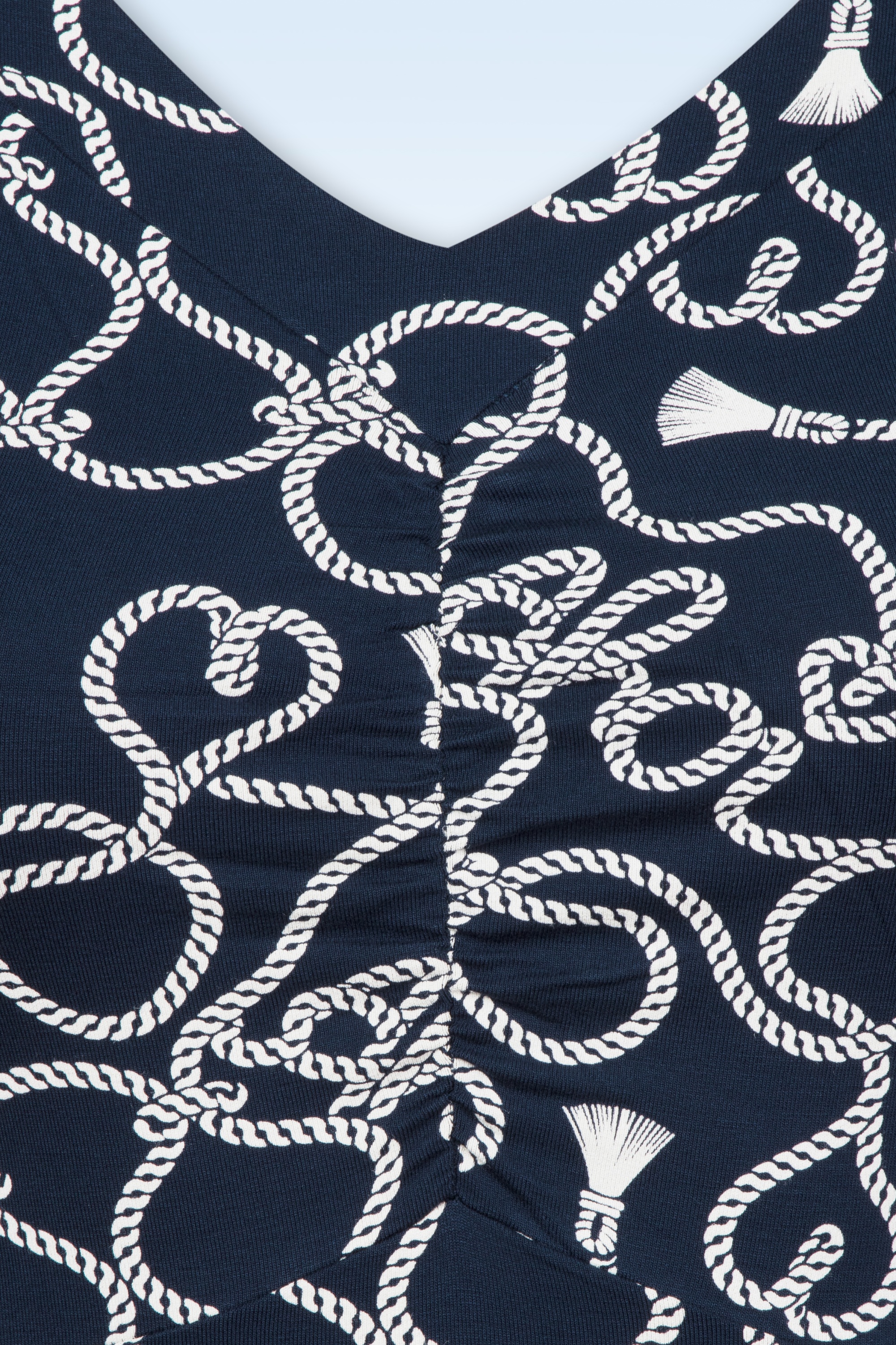 Blutsgeschwister - Mothers Arms jurk in Sailing Ropes blauw 3