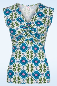 Blutsgeschwister - Savanna Knot top in my cute dream flower