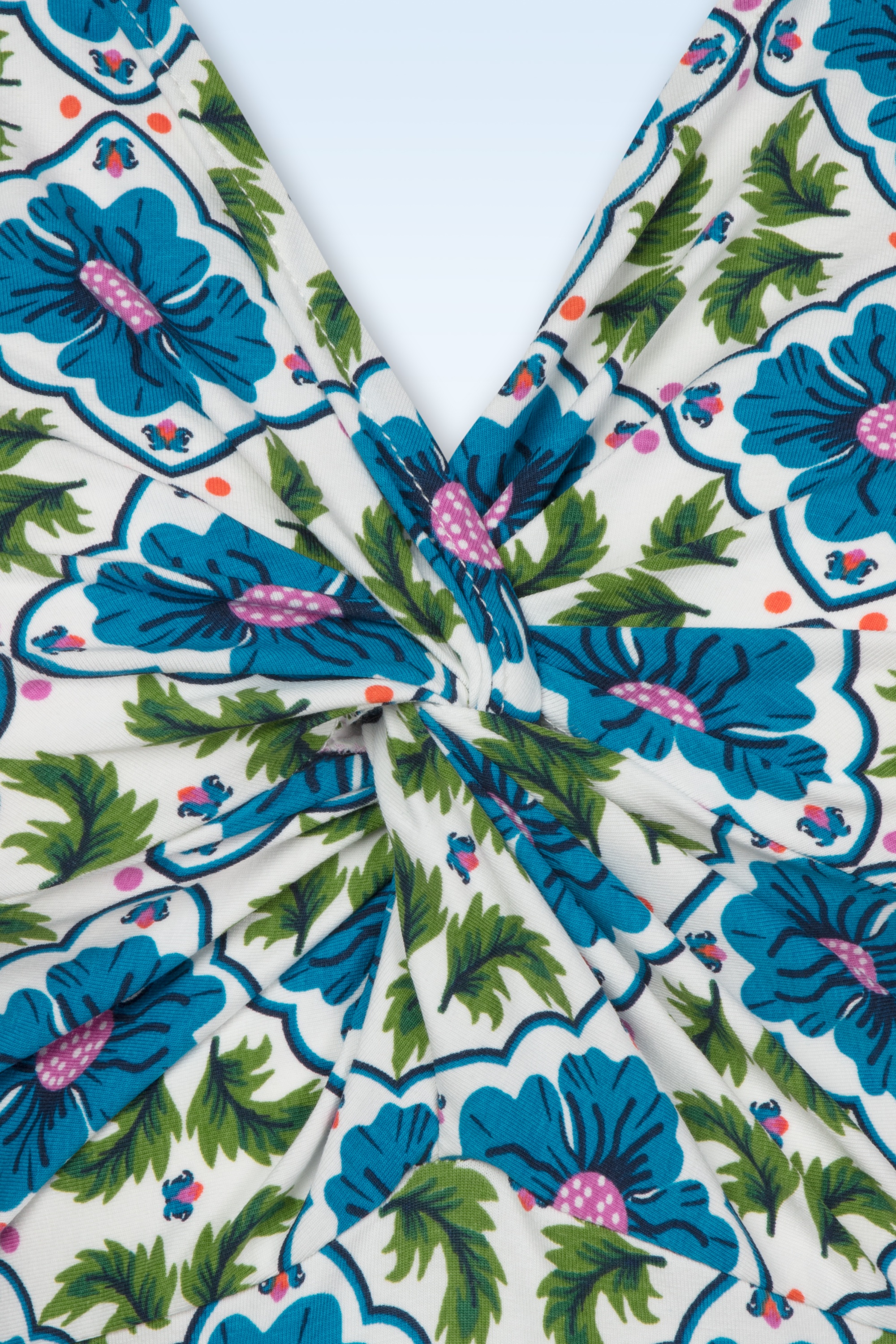 Blutsgeschwister - Savanna Knot top in my cute dream flower 3