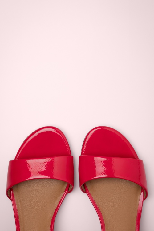 Tamaris - Bonny Lack Sandalen in Rot 3