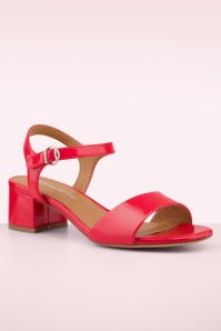 Tamaris - Bonny Lack Sandalen in Rot 2