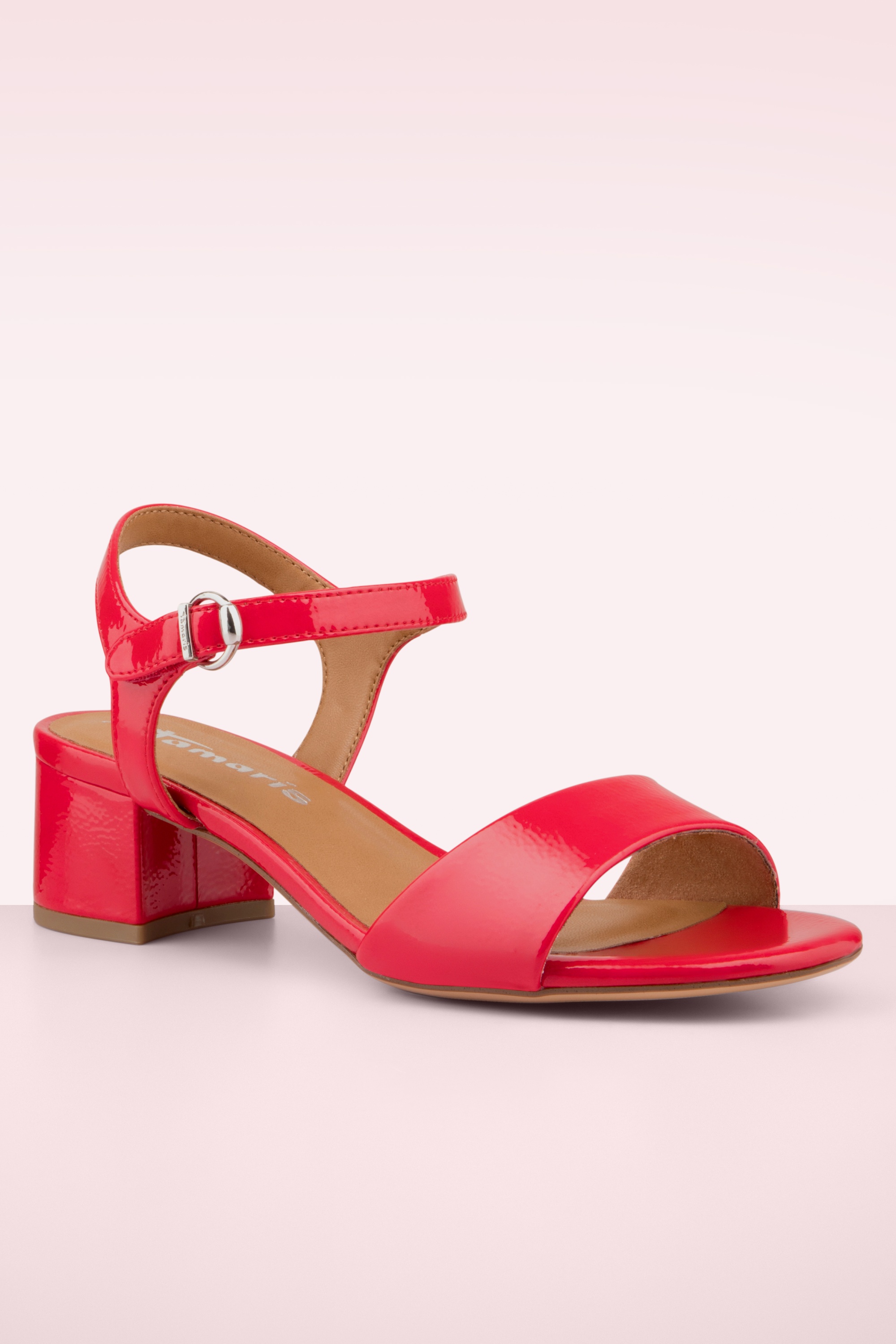 Tamaris - Bonny Lack Sandalen in Rot 2