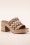 Tamaris - Tori Clog sandalen in bruin en multi 3