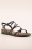 Tamaris - Hannah Combi sandalen in zwart 3