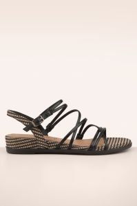 Tamaris - Hannah Combi sandalen in zwart