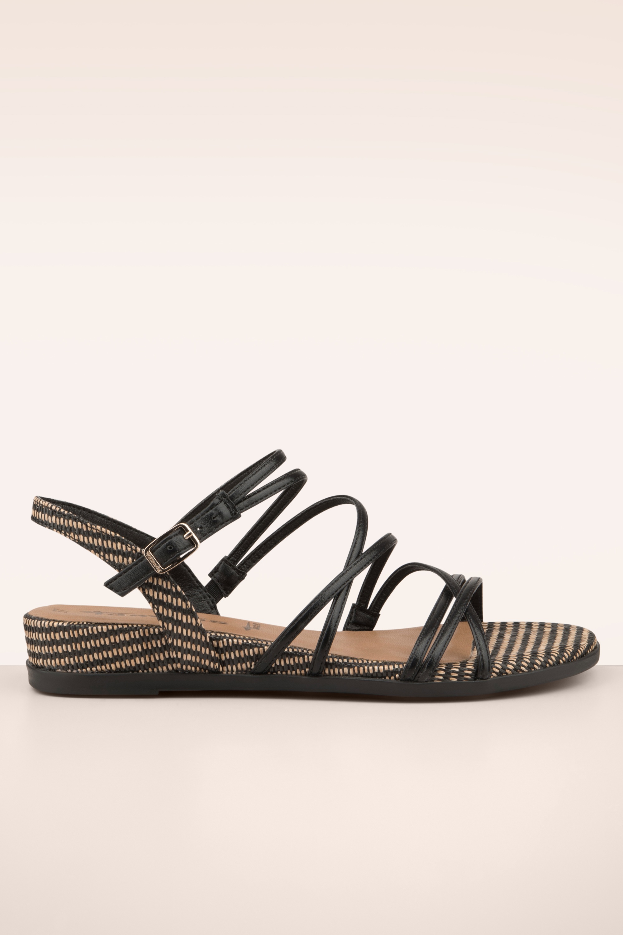Tamaris - Hannah Combi sandalen in zwart