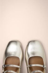 Tamaris - Viva pumps in platinum 3