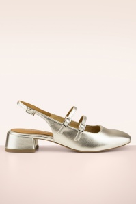 Tamaris - Viva pumps in platinum