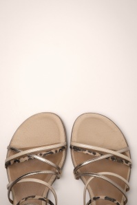 Tamaris - Hannah Combi Leopard Sandalen in Beige 2