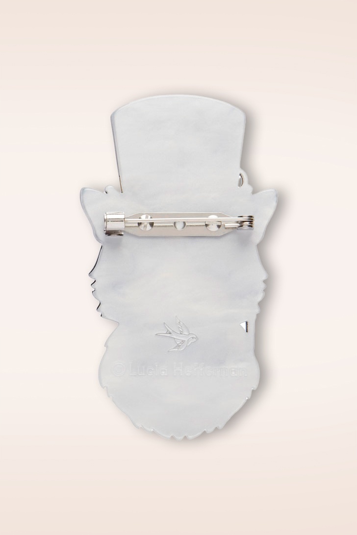 Erstwilder - The Posh Pussycat broche 3