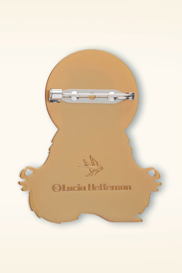 Erstwilder - The Yoga Chick broche 3