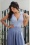 Miss Candyfloss - Dani Regina Jumpsuit in Himmelblau und Weiß 3
