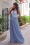 Miss Candyfloss - Dani Regina Jumpsuit in Himmelblau und Weiß 4