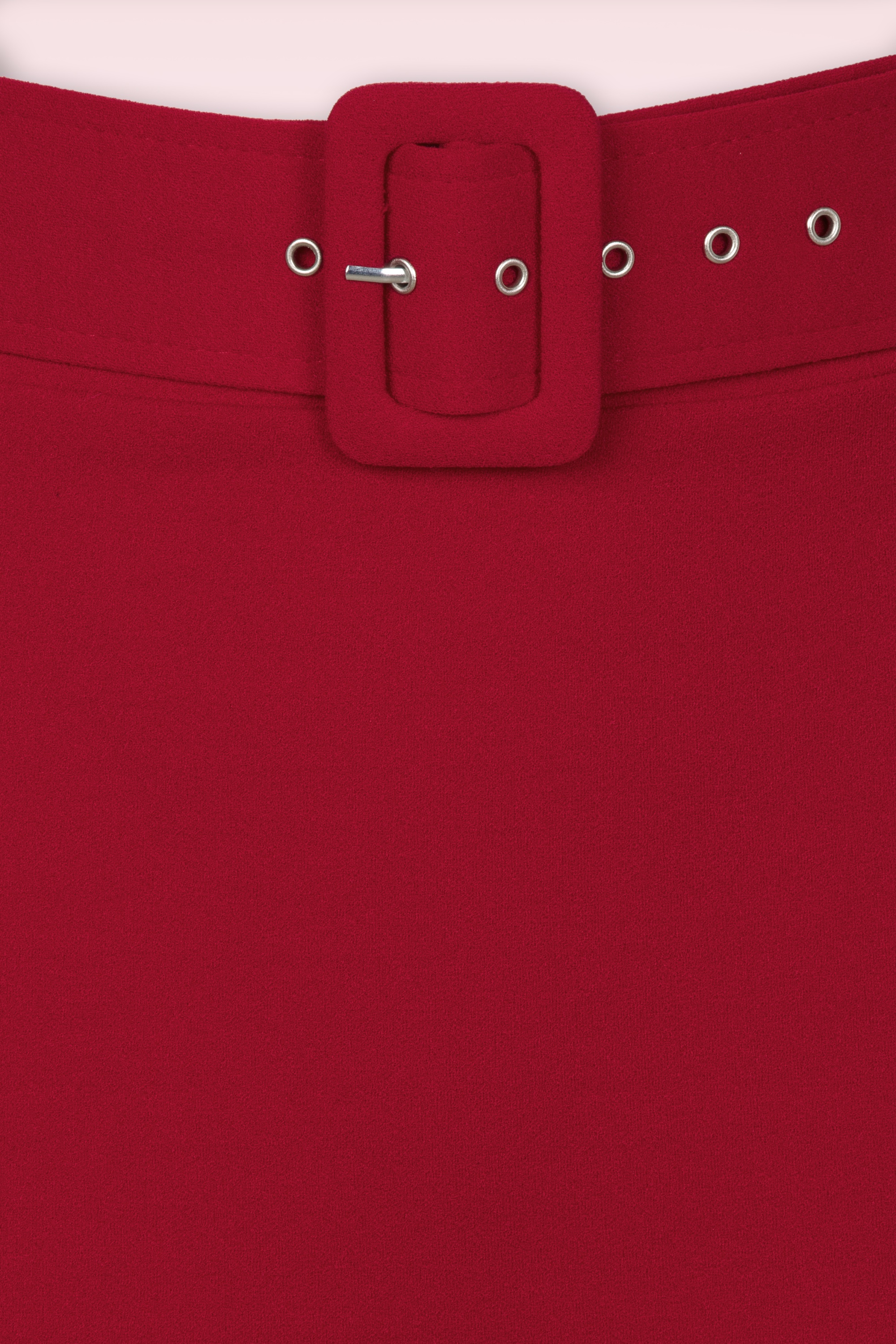 Vintage Chic for Topvintage - Demi pencil rok in lipstick rood 2