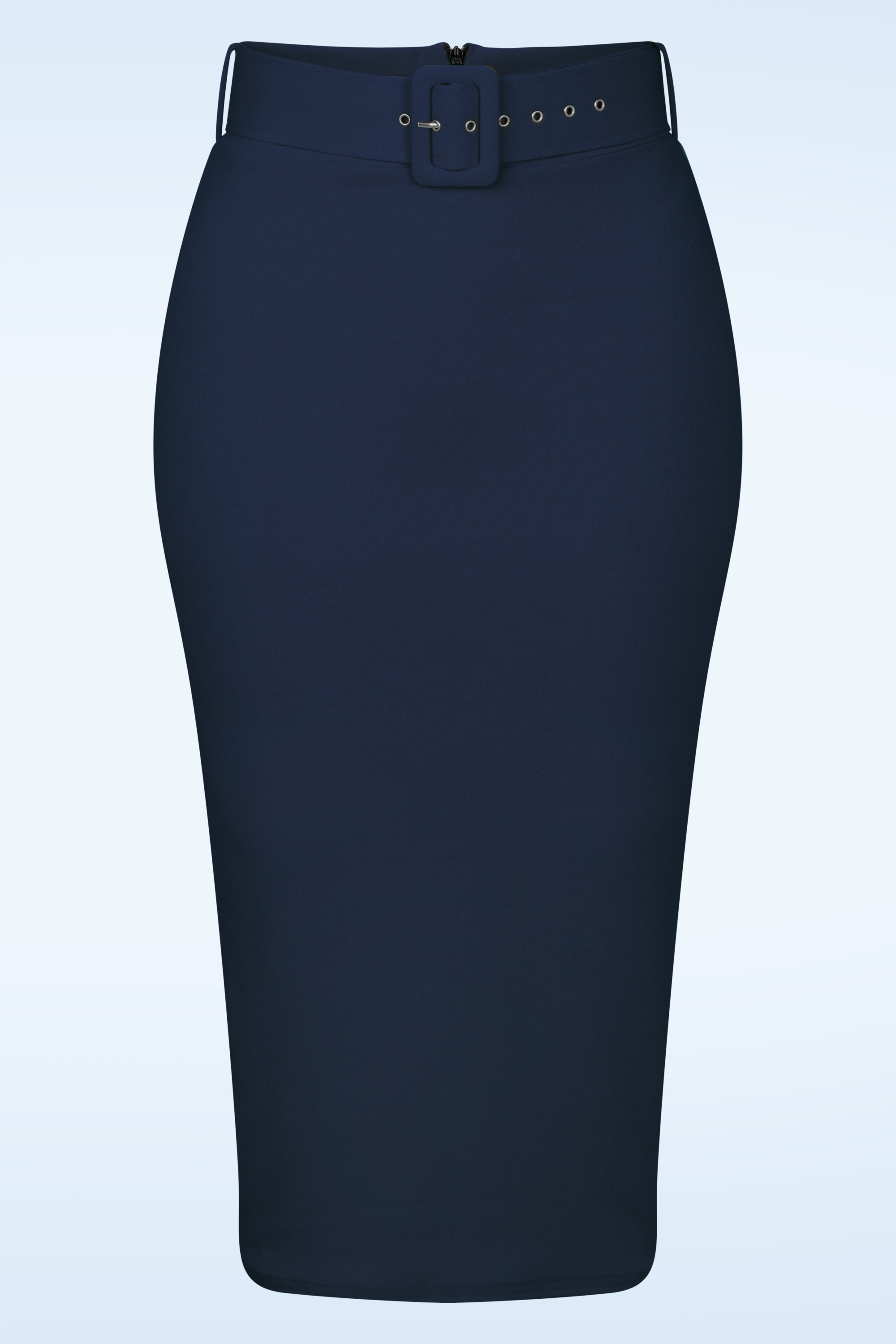 Vintage Chic for Topvintage - Demi Bleistiftrock in Marineblau