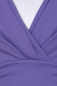 Vintage Chic for Topvintage - Esmeralda Swing-Kleid in Lila. 2
