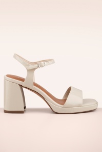 Tamaris - Bodil High Heel sandaaltjes in crème