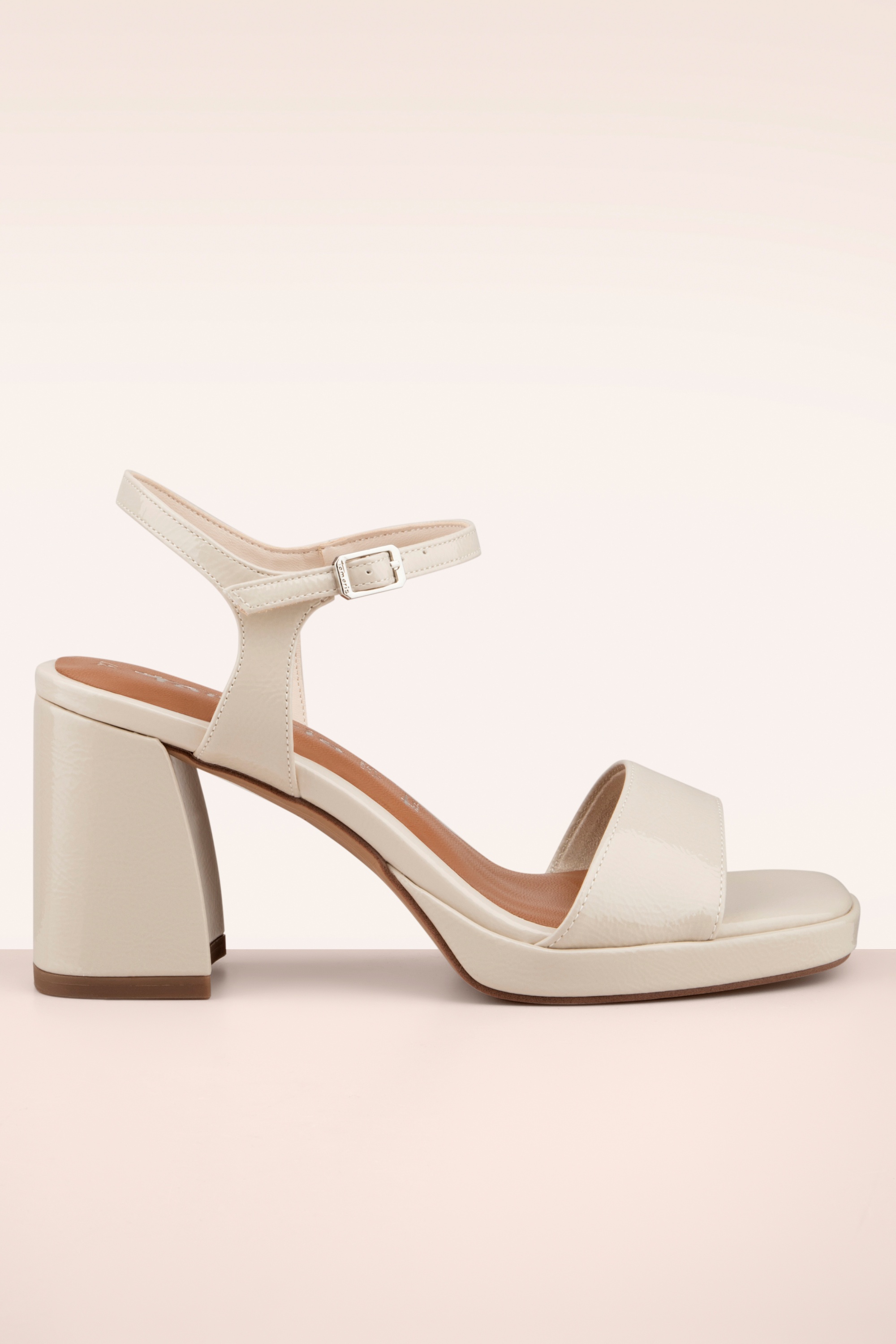 Tamaris - Bodil High Heel sandaaltjes in crème